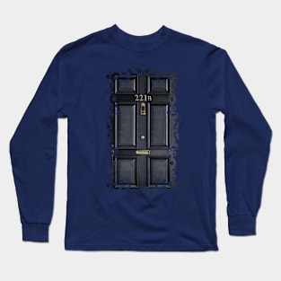 Black door with 221b number Long Sleeve T-Shirt